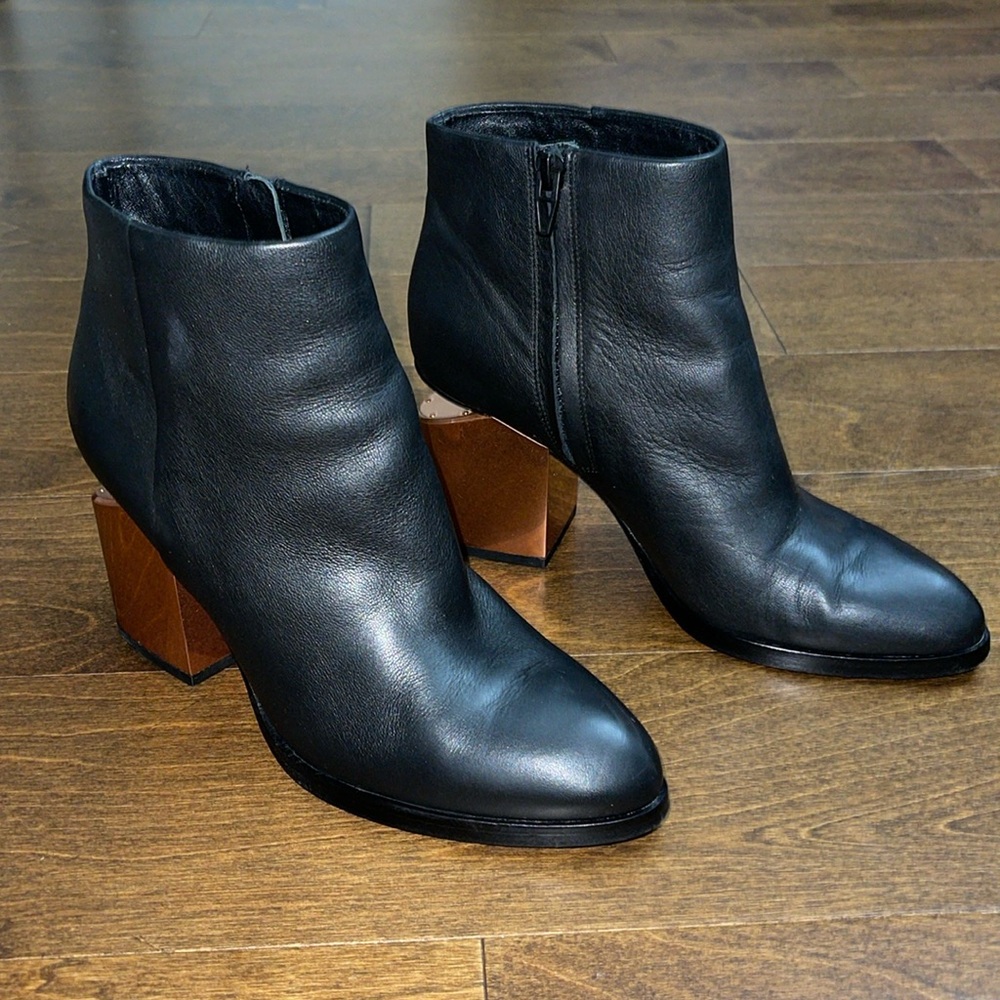 Alexander Wang GABI cutout ankle booties